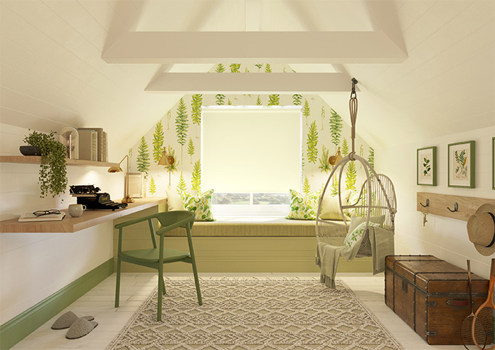 Trapani (Blackout), Cream - Twist&Fit Roller Blind - Image 8